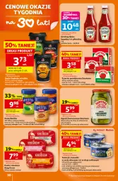 Gazetka promocyjna Auchan - Gazetka 30 Lat Hipermarket Auchan - Gazetka - ważna od 01.07 do 01.07.2026 - strona 30 - produkty: Kurczak, Ketchup, Dawtona, Sos, Ser, Ogórki konserwowe, Kawa, Pesto, Tuńczyk, Kawior, Barilla, Olej, Heinz