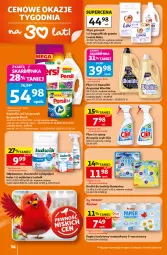 Gazetka promocyjna Auchan - Gazetka 30 Lat Hipermarket Auchan - Gazetka - ważna od 01.07 do 01.07.2026 - strona 36 - produkty: Ludwik, Domestos, Rum, Papier, Lovela, Clin, Papier toaletowy, Odplamiacz, Woolite, Chusteczki, Kapsułki do prania