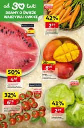 Gazetka promocyjna Auchan - Gazetka 30 Lat Hipermarket Auchan - Gazetka - ważna od 01.07 do 01.07.2026 - strona 4 - produkty: Warzywa, Sałata lodowa, Warzywa i owoce, Sałat, Owoce, Arbuz, Mango, Pomidory