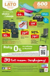 Gazetka promocyjna Auchan - Gazetka 30 Lat Hipermarket Auchan - Gazetka - ważna od 01.07 do 01.07.2026 - strona 45 - produkty: Hama, Por, Pur, Gra, Materac, Tera, Torba, Krzesło, Fa