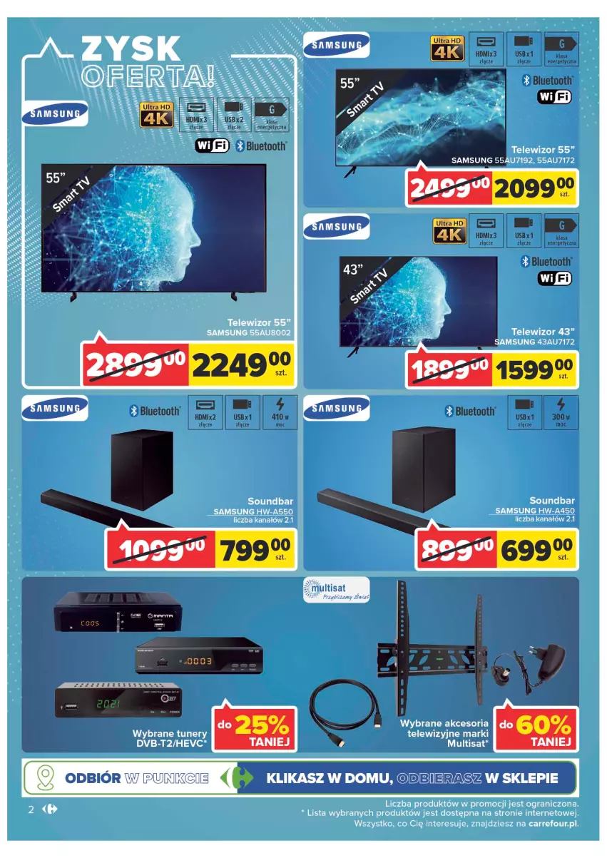 Gazetka promocyjna Carrefour - Gazetka Carrefour - ważna 04.05 do 28.05.2022 - strona 2 - produkty: Gra, JBL, Samsung, Soundbar, Telewizor