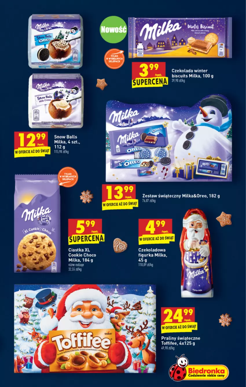 Gazetka promocyjna Biedronka - W tym tygodniu - ważna 02.12 do 08.12.2021 - strona 33 - produkty: Czekolada, Milka, Oreo, Toffifee