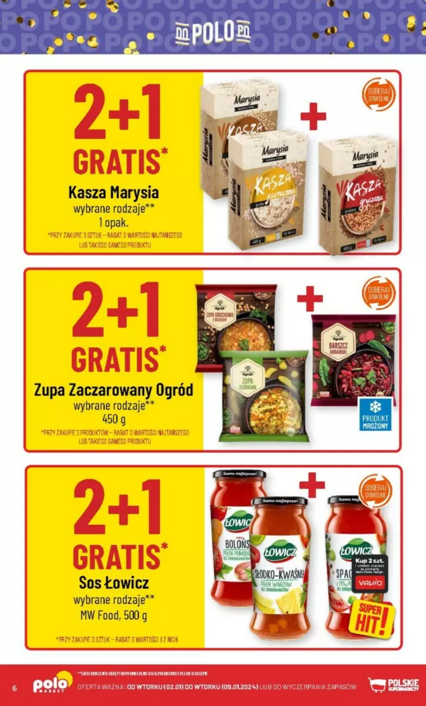 Gazetka promocyjna PoloMarket - ważna 02.01 do 09.01.2024 - strona 51 - produkty: Kasza, Ogród, Sos, Zupa