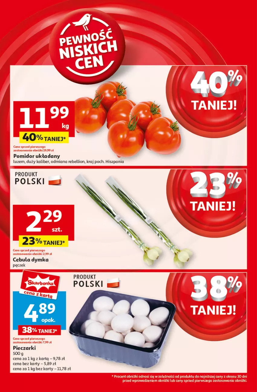 Gazetka promocyjna Auchan - Gazetka Pewność Niskich Cen Hipermarket Auchan - ważna 30.01 do 05.02.2025 - strona 10 - produkty: Bell, Cebula, Lion, Piec