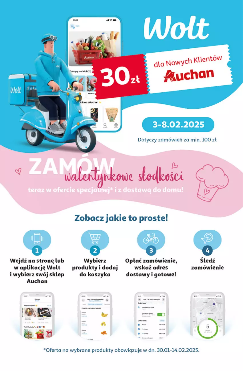 Gazetka promocyjna Auchan - Gazetka Pewność Niskich Cen Hipermarket Auchan - ważna 30.01 do 05.02.2025 - strona 37 - produkty: Dres, Kosz