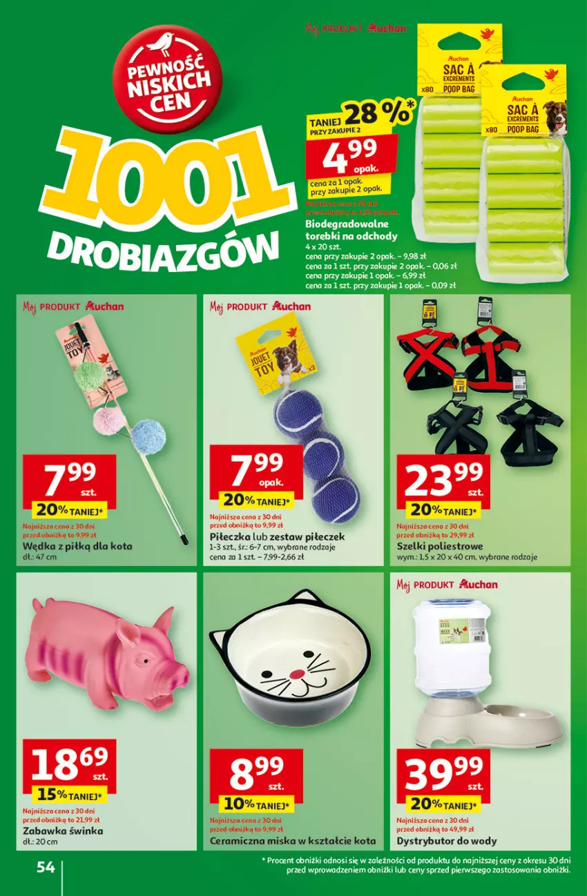 Gazetka promocyjna Auchan - Gazetka Pewność Niskich Cen Hipermarket Auchan - ważna 30.01 do 05.02.2025 - strona 60 - produkty: Inka, Miska, Zabawka