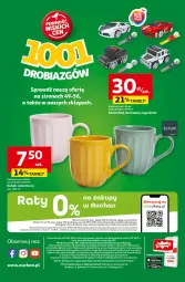 Gazetka promocyjna Auchan - Gazetka Pewność Niskich Cen Hipermarket Auchan - Gazetka - ważna od 05.02 do 05.02.2025 - strona 62 - produkty: Top, Gra, Samochód, Samochód sterowany, Kosz, Zegar, Kubek