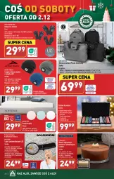 Gazetka promocyjna Aldi - Pełna oferta - Gazetka - ważna od 02.12 do 02.12.2023 - strona 38 - produkty: Top, Por, Gin, Gry, Torba na laptopa, Stojak, Stek, Czapka, Prześcieradło, Plecak, Wełna, Rękawice, Torba, Bateria, Powerbank, Fa