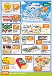 Gazetka promocyjna Gama - Gazetka Gama - Gazetka - ważna od 24.06 do 24.06.2025 - strona 6 - produkty: Piec, Sałatka, Jogurt naturalny, Ser, Gra, Salami, Twaróg, Piątnica, Zott, Jogurt, Activia, Sałatka warzywna, Sałat, Serek, Danio, Słynne, Gouda, Kasia, Jogurt pitny, Almette, Monte, Lisner