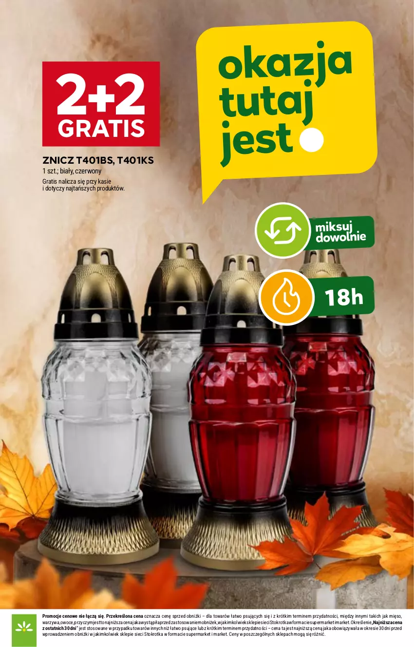 Gazetka promocyjna Stokrotka - Supermarket - ważna 23.10 do 29.10.2025 - strona 6 - produkty: Gra, Mięso, Owoce, Warzywa, Znicz