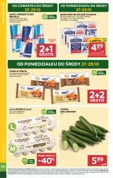 Gazetka promocyjna Stokrotka - Supermarket - Gazetka - ważna od 29.10 do 29.10.2025 - strona 4 - produkty: Warzywa, Gra, Napój energetyczny, Red Bull, Jaja, Rogal, Owoce, POLMLEK, Kakao, Masło, Napój, Mięso