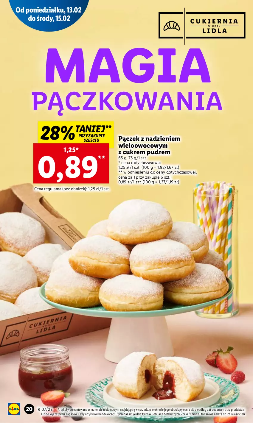 Gazetka promocyjna Lidl - GAZETKA - ważna 13.02 do 15.02.2023 - strona 22 - produkty: Pączek