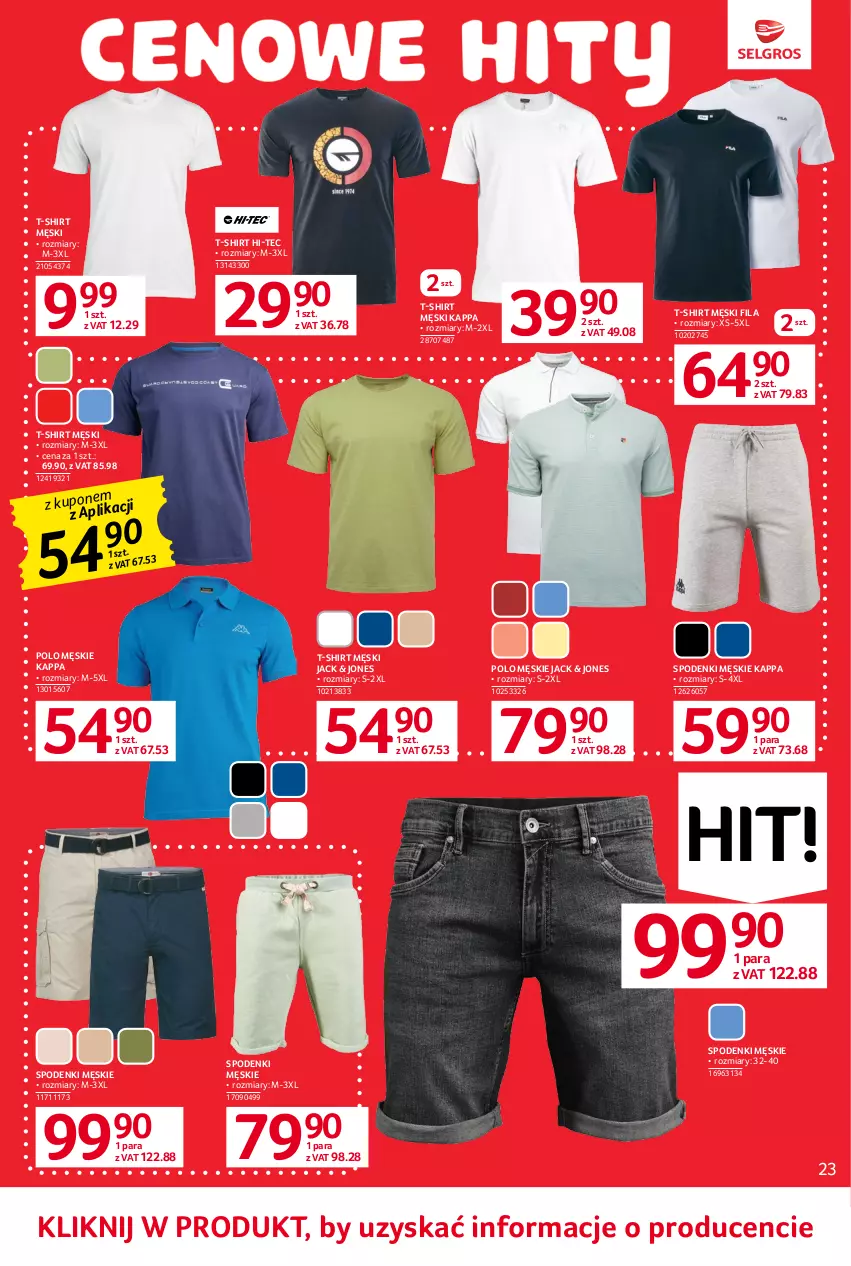 Gazetka promocyjna Selgros - Oferta przemysłowa - ważna 01.06 do 14.06.2023 - strona 25 - produkty: Hi-Tec, T-shirt