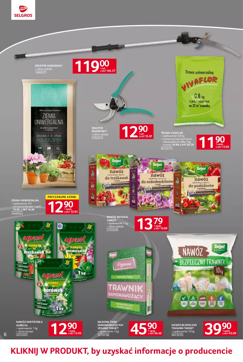 Gazetka promocyjna Selgros - Oferta przemysłowa - ważna 01.06 do 14.06.2023 - strona 40 - produkty: Nawóz, Piec, Sekator