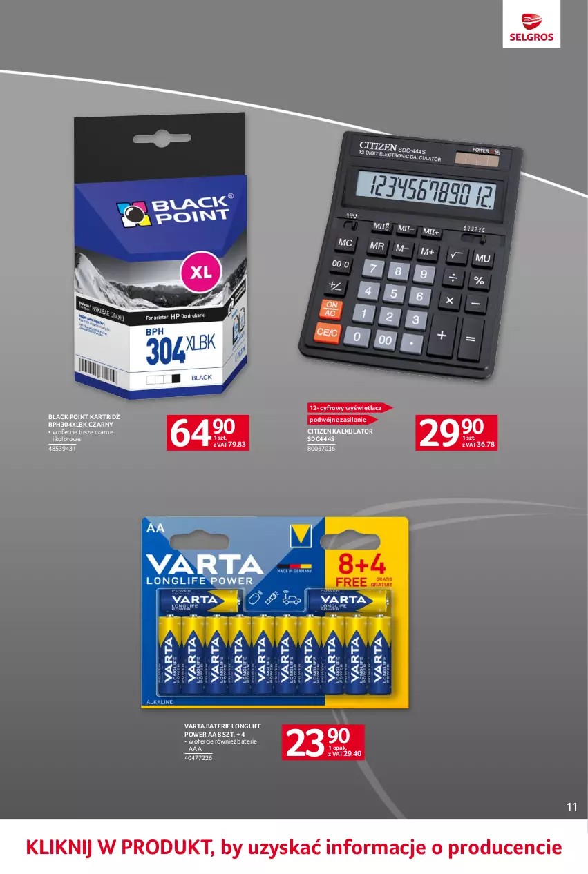 Gazetka promocyjna Selgros - Oferta przemysłowa - ważna 01.06 do 14.06.2023 - strona 45 - produkty: Lack, Silan, Tusz, Varta