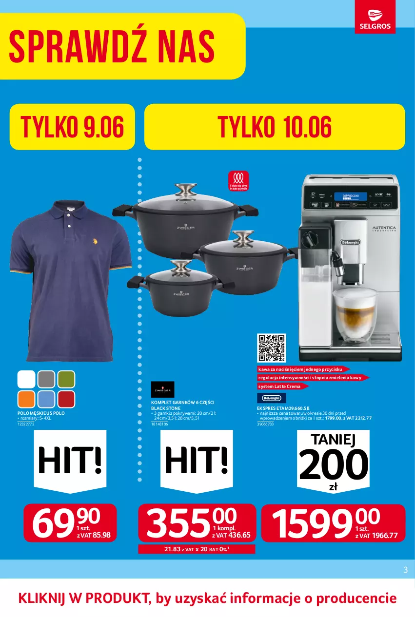 Gazetka promocyjna Selgros - Oferta przemysłowa - ważna 01.06 do 14.06.2023 - strona 5 - produkty: Kawa, Lack, Pokrywa, Top