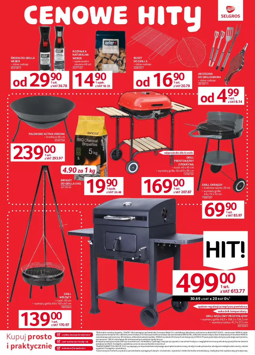 Gazetka promocyjna Selgros - Oferta przemysłowa - ważna 01.06 do 14.06.2023 - strona 7 - produkty: Grill, Kosz, Palenisko, Por, Sok, Sprzedawcy, Top, Tran