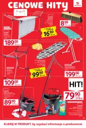 Gazetka promocyjna Selgros - Oferta przemysłowa - Gazetka - ważna od 14.06 do 14.06.2023 - strona 21 - produkty: Mop, Gra, Asus, Deska do prasowania, Ajax, Rama, Kije, Wiadro, Suszarka, Miotła