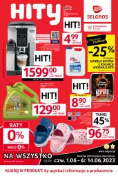 Gazetka promocyjna Selgros - Oferta przemysłowa - Gazetka - ważna od 14.06 do 14.06.2023 - strona 3 - produkty: Top, Papier, Olej silnikowy, Kawa, Woda, Grill, Olej, LG