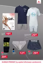 Gazetka promocyjna Selgros - Oferta przemysłowa - Gazetka - ważna od 14.06 do 14.06.2023 - strona 37 - produkty: Top, Ser, Karp, Rajstopy, Slipy, Bokserki, Piżama