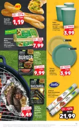 Gazetka promocyjna Kaufland - OFERTA TYGODNIA - Gazetka - ważna od 13.07 do 13.07.2022 - strona 13 - produkty: Papier, Bagietka pszenna, Talerz, Bagietka, Burger, Kaszanka, Grill, Kasza, Masło, Folia aluminiowa, Roślinny burger