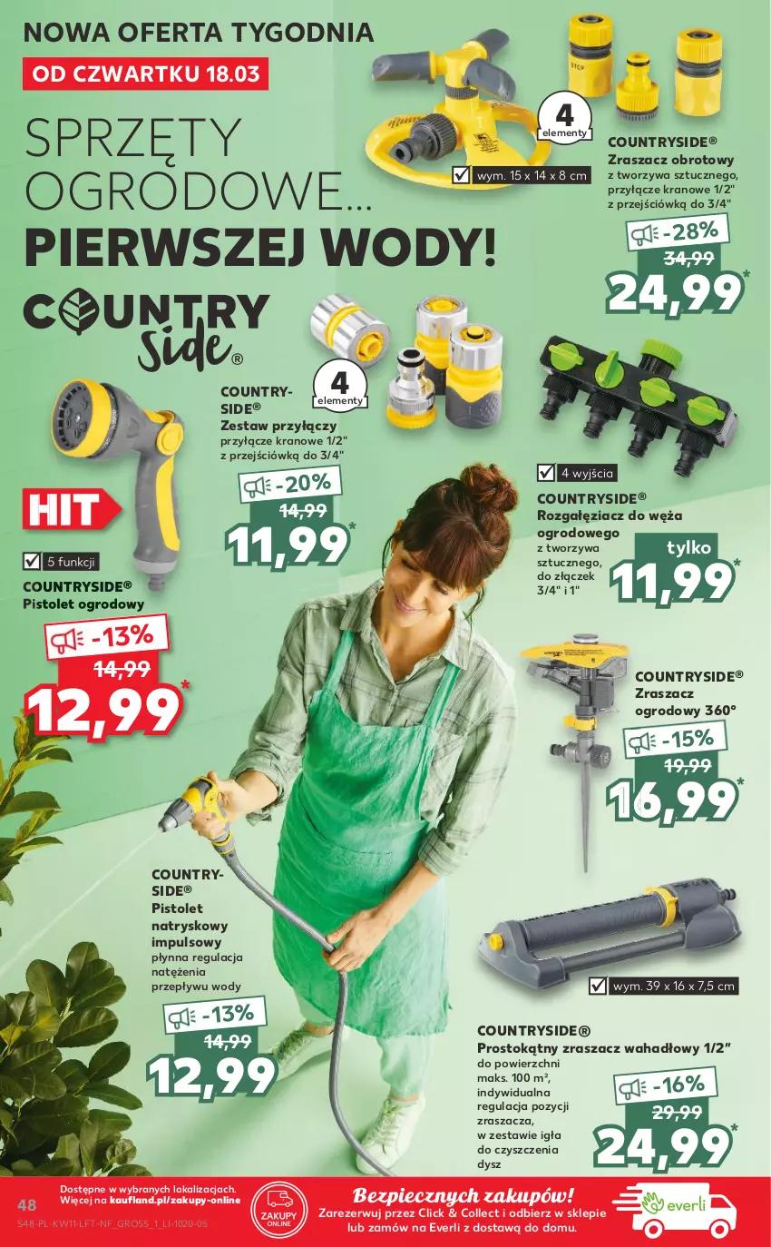 Gazetka promocyjna Kaufland - OFERTA TYGODNIA - ważna 18.03 do 24.03.2021 - strona 48 - produkty: Piec, Pistolet