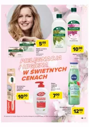 Gazetka promocyjna Carrefour - Gazetka Wiosna w pięknym stylu - Gazetka - ważna od 18.03 do 18.03.2023 - strona 23 - produkty: Mydło w płynie, Palmolive, Ponti, Mydło, Colgate, Arbuz, Mięta, Nivea, Szczoteczka, Mleko, LG