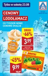 Gazetka promocyjna Aldi - Pełna oferta - Gazetka - ważna od 23.08 do 23.08.2025 - strona 39 - produkty: Kaktus, Lody, Nestlé