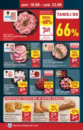 Gazetka promocyjna Aldi - Pełna oferta - Gazetka - ważna od 23.08 do 23.08.2025 - strona 6 - produkty: Piec, Kurczak, Mięso wołowe, Mięso mielone, Mięso mielone z łopatki wieprzowej, Ser, Por, Karkówka wieprzowa, Mięsne specjały, Pieczywo, Chleb, Bułka, Mięso