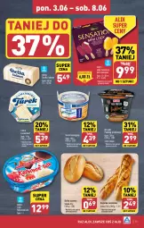 Gazetka promocyjna Aldi - Pełna oferta - Gazetka - ważna od 08.06 do 08.06.2024 - strona 13 - produkty: Ser, Sati, Lody, Serek, Bagietka, Serek twarogowy, Camembert, Pudding, Bagietka czosnkowa, Bułka