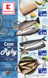 Gazetka promocyjna Kaufland - RYBY - Gazetka - ważna od 20.04 do 20.04.2022 - strona 1 - produkty: Polędwica, Tuszka śledziowa wędzona, Tusz, Tuszka śledziowa, Pstrąg, Dorsz