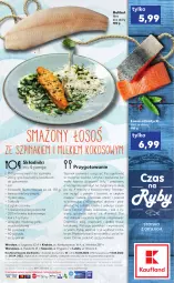 Gazetka promocyjna Kaufland - RYBY - Gazetka - ważna od 20.04 do 20.04.2022 - strona 2 - produkty: Pistacje, Torebka, Halibut, Cebula, Top, Sos, Sok, Sól, Ryż, Por, Mus, Czosnek, Cytryny, Kawa, Mleko kokosowe, Talerz, Pieprz, Nuty, Wagi, Masło, Olej, Orka, Rondel, Kokos, Szpinak, Mleko, Fa