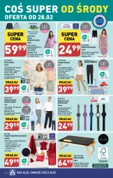 Gazetka promocyjna Aldi - Pełna oferta - Gazetka - ważna od 02.03 do 02.03.2024 - strona 34 - produkty: Zegarek, Sok, Por, Stolik, Kurtka, Kosz, Koszulka, Pasek, Dres, Wełna, Ręcznik, Zegar, Spodnie, Bluza, Spodnie dresowe, Fa