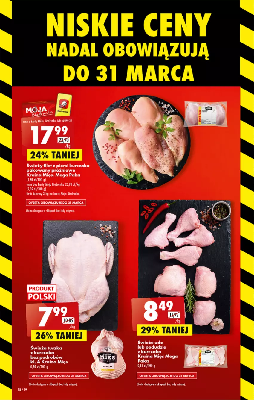 Gazetka promocyjna Biedronka - ważna 23.03 do 29.03.2023 - strona 18 - produkty: Dron, Filet z piersi kurczaka, Kurczak, Lody