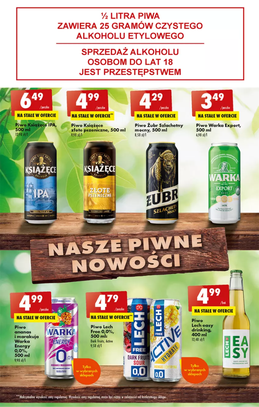 Gazetka promocyjna Biedronka - ważna 23.03 do 29.03.2023 - strona 49 - produkty: Kret, Książęce, Piwo, Por, Waga, Warka