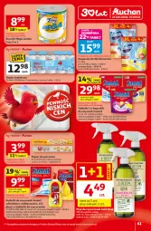 Gazetka promocyjna Auchan - Gazetka 30 Lat Hipermarket Auchan - Gazetka - ważna od 06.05 do 06.05.2026 - strona 41 - produkty: Piec, Domestos, Sól, Papier, Zawieszki, Tablet, Papier toaletowy, Ręcznik, Somat, Foxy, Zmywarki, Papier do pieczenia, Fa