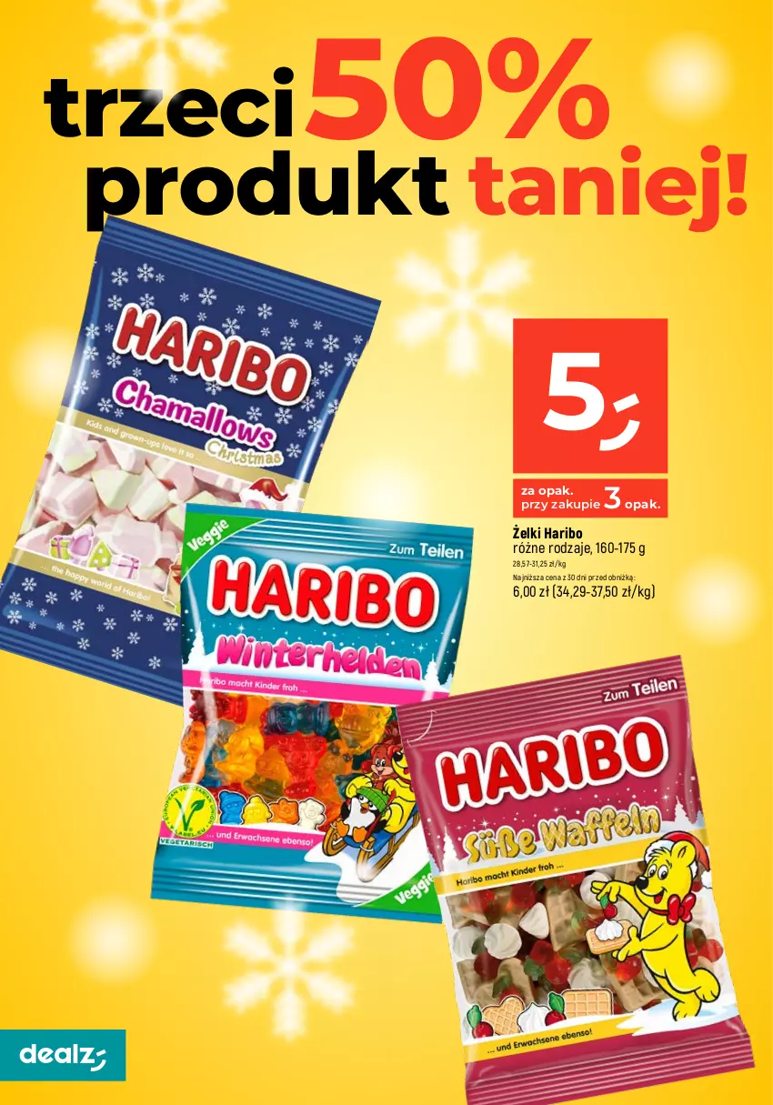 Gazetka promocyjna Dealz - MAKE A DEALZ - ważna 21.12 do 23.12.2023 - strona 2 - produkty: Cukier, Cukierki, Gala, Galaretki, Haribo, Mus