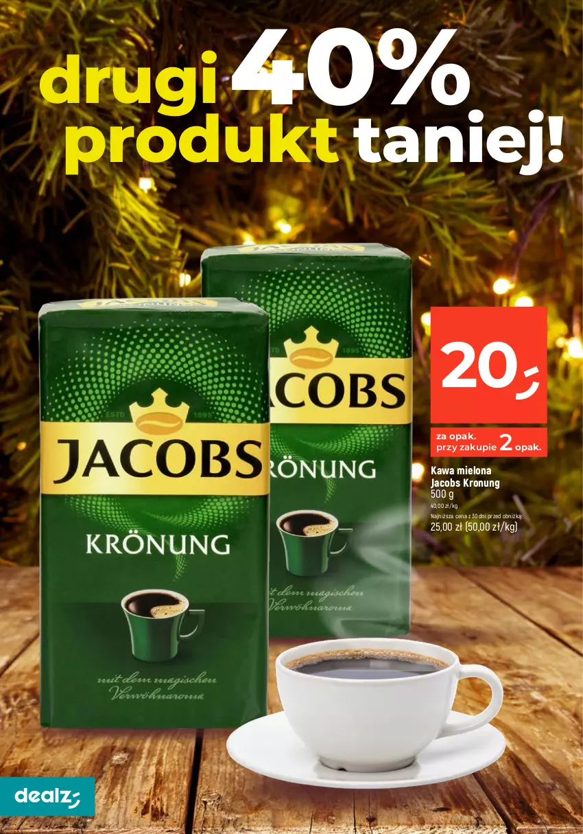 Gazetka promocyjna Dealz - MAKE A DEALZ - ważna 21.12 do 23.12.2023 - strona 6 - produkty: Davidoff, Herbata, Jacobs, Kawa, Kawa mielona, Kawa rozpuszczalna, Kawa ziarnista, Loyd