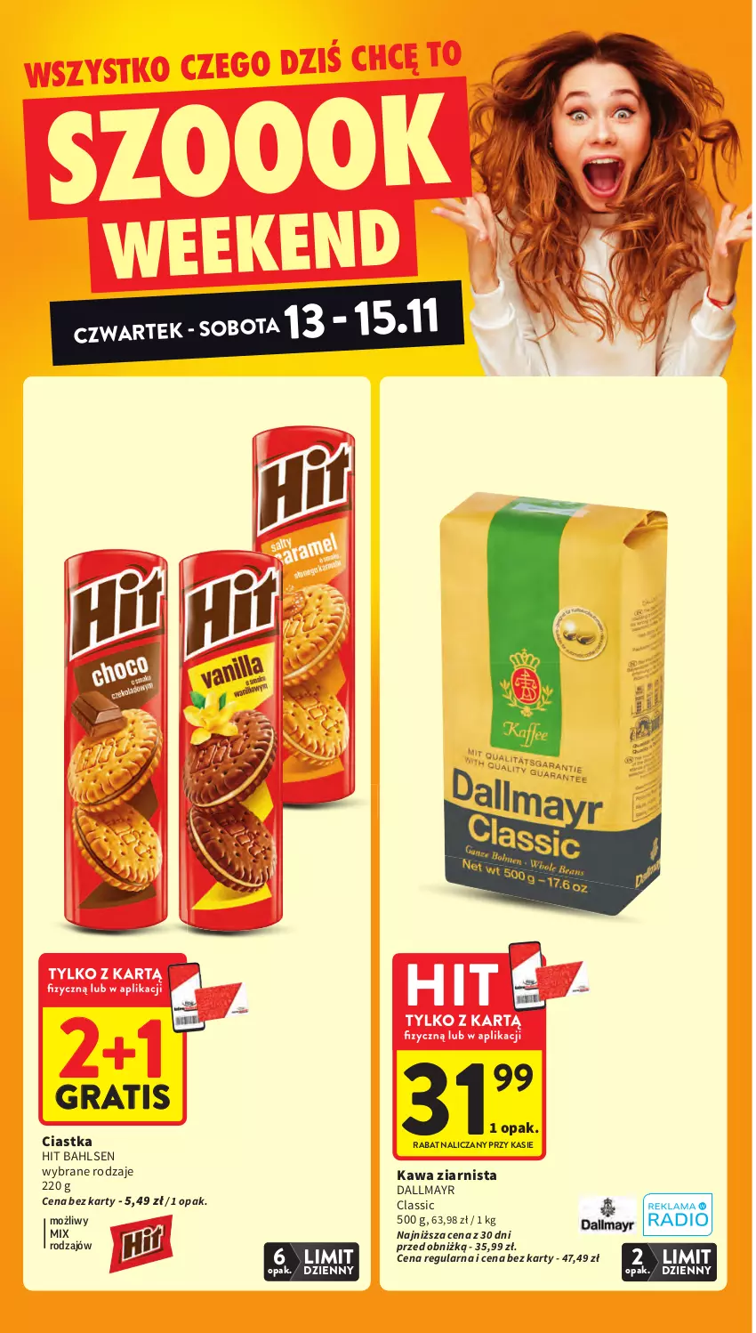 Gazetka promocyjna Intermarche - Gazetka Intermarche - ważna 13.11 do 19.11.2025 - strona 2 - produkty: Ciastka, Dallmayr, Gra, Kawa, Kawa ziarnista
