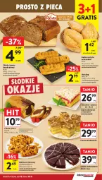 Gazetka promocyjna Intermarche - Gazetka Intermarche - Gazetka - ważna od 19.11 do 19.11.2025 - strona 19 - produkty: Piec, Koc, Gra, Hot dog, Ciasto czekoladowe, Chleb, Bułka