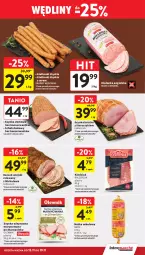 Gazetka promocyjna Intermarche - Gazetka Intermarche - Gazetka - ważna od 19.11 do 19.11.2025 - strona 23 - produkty: Ser, Szynka wieprzowa, Kiełbaski śląskie, Kindziuk, Madej Wróbel, Szynka, Boczek, Olewnik