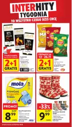 Gazetka promocyjna Intermarche - Gazetka Intermarche - Gazetka - ważna od 19.11 do 19.11.2025 - strona 6 - produkty: Gra, Papier, Chipsy, Ręcznik, Rolki, Czekolada, Mola, Lindt