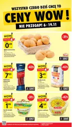 Gazetka promocyjna Intermarche - Gazetka Intermarche - Gazetka - ważna od 19.11 do 19.11.2025 - strona 8 - produkty: Serek wiejski, Krakus, Ser, Tarta, Serek, Kabanos, Słynne, Bułka tarta, Bułka