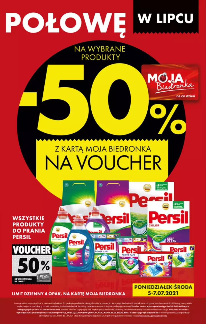 Gazetka promocyjna Biedronka - W tym tygodniu - ważna 05.07 do 10.07.2021 - strona 3 - produkty: Dron, Olej, Persil, Wiko