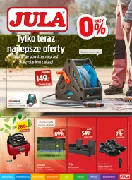 Gazetka promocyjna Jula - Gazetka - Gazetka - ważna od 08.05 do 08.05.2022 - strona 1 - produkty: Artykuły budowlane, Obuwie ochronne, Tera, Siatka, Obuwie, Szyny, Ogród, Meble, Kompresor, HP, Fa