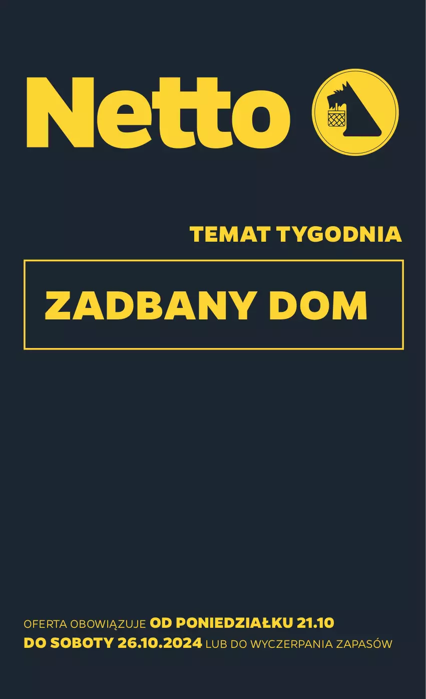 Gazetka promocyjna Netto - Akcesoria i dodatki - ważna 21.10 do 26.10.2024 - strona 1