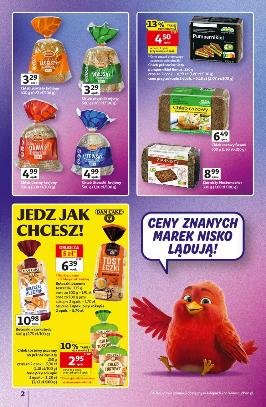 Gazetka promocyjna Auchan - Gazetka 30 Lat Hipermarket Auchan Znane marki - ważna 03.09 do 09.09.2026 - strona 2