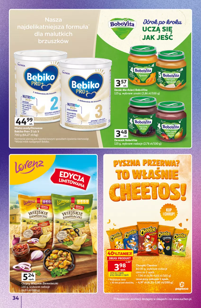Gazetka promocyjna Auchan - Gazetka 30 Lat Hipermarket Auchan Znane marki - ważna 03.09 do 09.09.2026 - strona 34