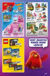Gazetka promocyjna Auchan - Gazetka 30 Lat Hipermarket Auchan Znane marki - Gazetka - ważna od 09.09 do 09.09.2026 - strona 43 - produkty: Gra, Samochód, Dinozaur, Pojazd, Barbie, Disney, Mars, Lalka, Hot Wheels, Fa