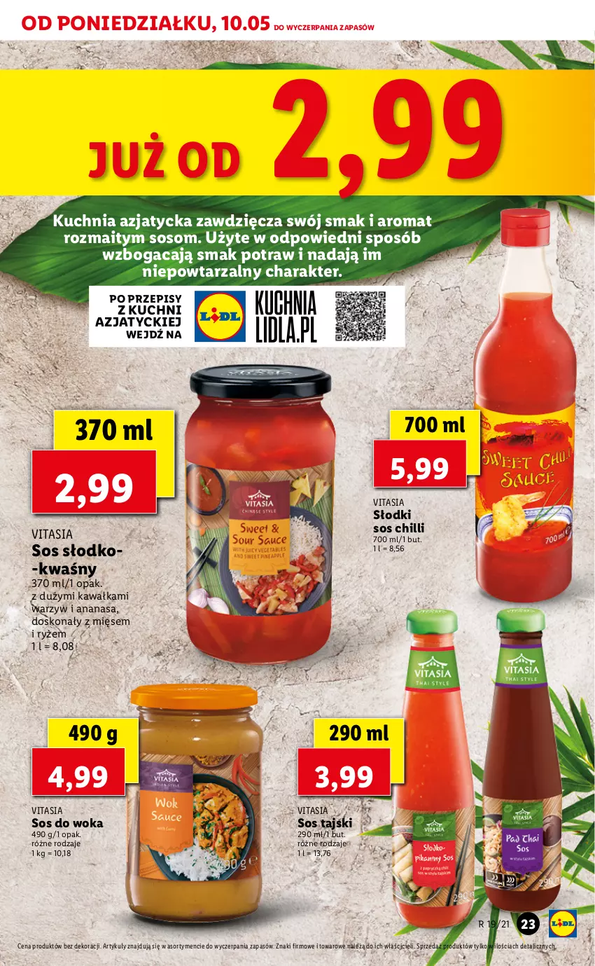 Gazetka promocyjna Lidl - GAZETKA - ważna 10.05 do 12.05.2021 - strona 25 - produkty: Ananas, Kawa, Kuchnia, Ryż, Sos, Sos chilli, Sos tajski